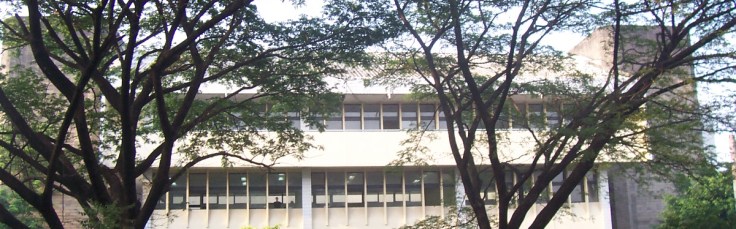 Taman C-D di kampus STAN Jurangmangu (tempo dulu)